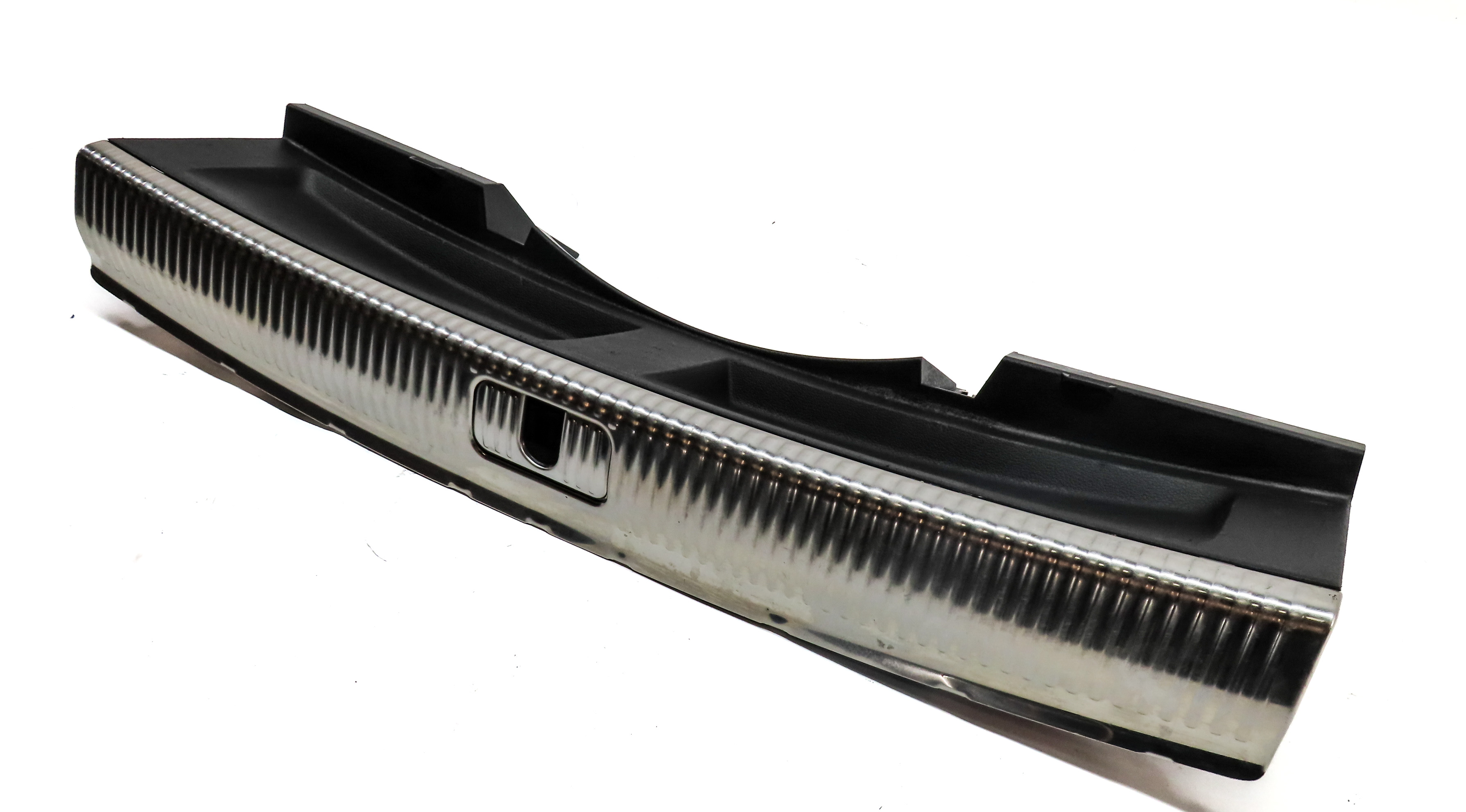 2019 AUDI S5 (B9) SPORTBACK REAR TRUNK HATCH SILL SCUFF PLATE TRIM PANEL (BLACK) — exact item pictured